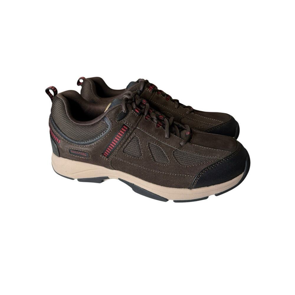 Rockport NEW Men’s Rock Cove Hiking Shoes Walking Sneaker US 9 Brown Travel